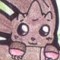 One of my favourite pictures, Lopmon is holding onto Antylamon's arm.  The background is Lopmon's lower evolutions ^^